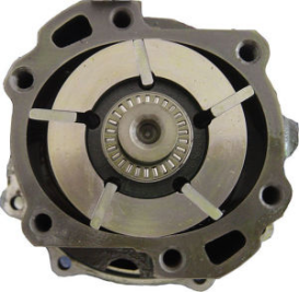 Pompe à palettes ouverte